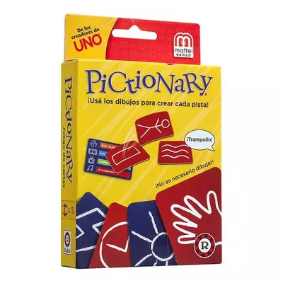 JUEGO CARTAS PICTIONARY
