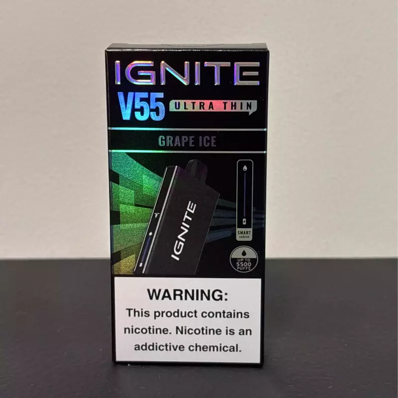 IGNITE V55 GRAPE ICE