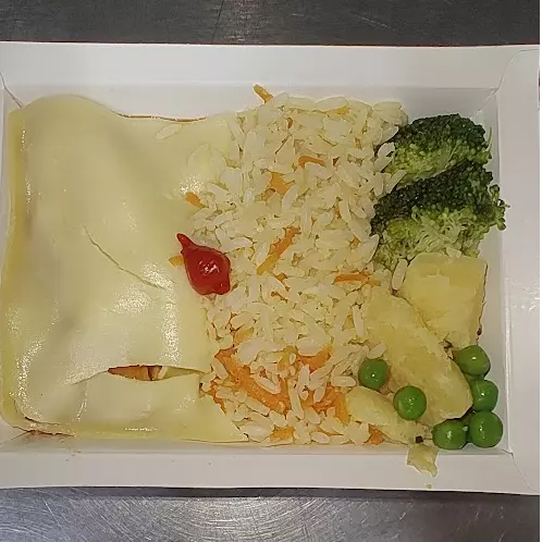 010A) Parmegiana de Frango (Fitness)