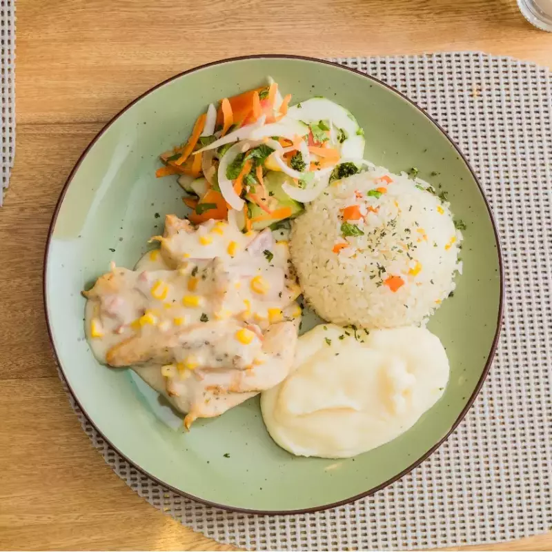 Pollo agridulce