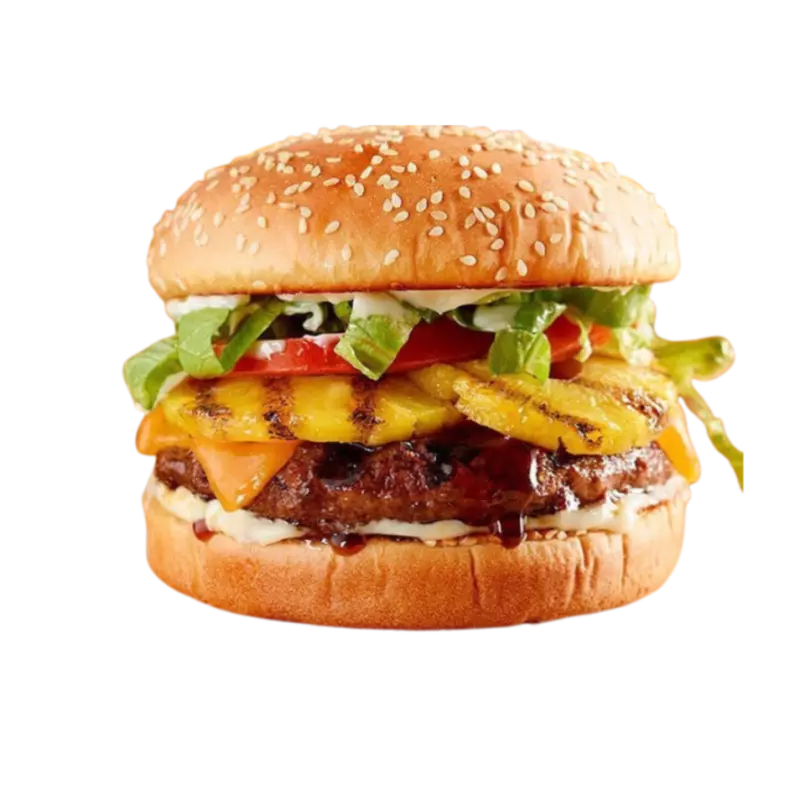 Burger Hawaiana.