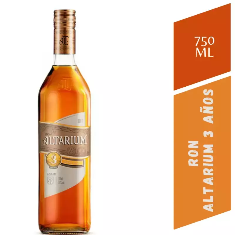 Ron Altarium 3 Años - 750 Ml
