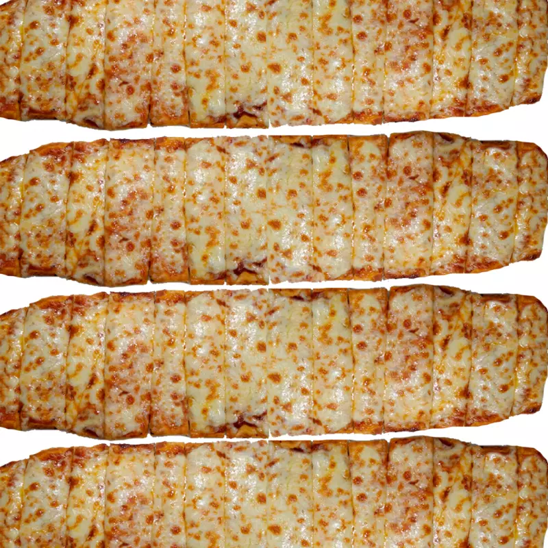 2 metros de Pizza con Muzzarella