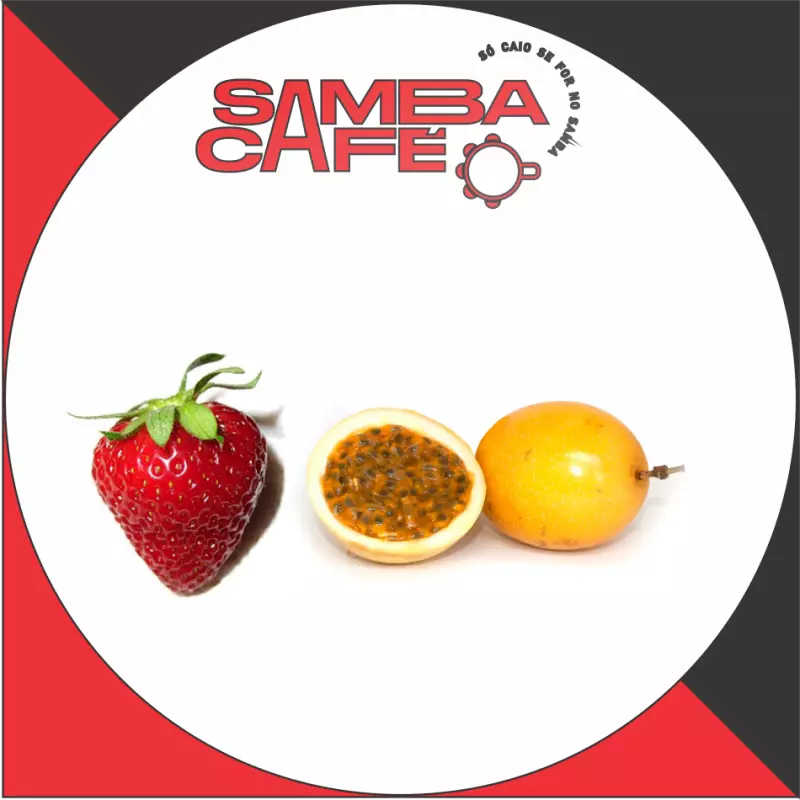 CAIPIROSKA MARACUJA COM MORANGO