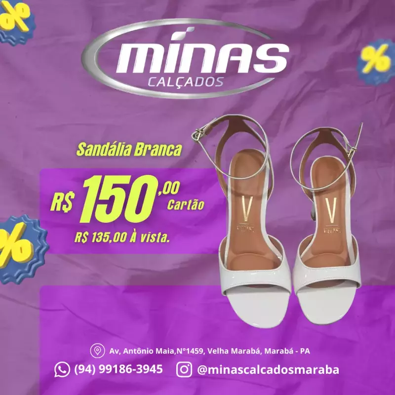 Sandália Branca RF:65517102