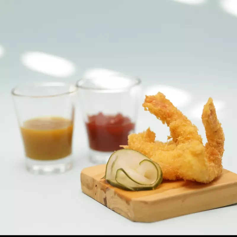 Langostinos, media porción