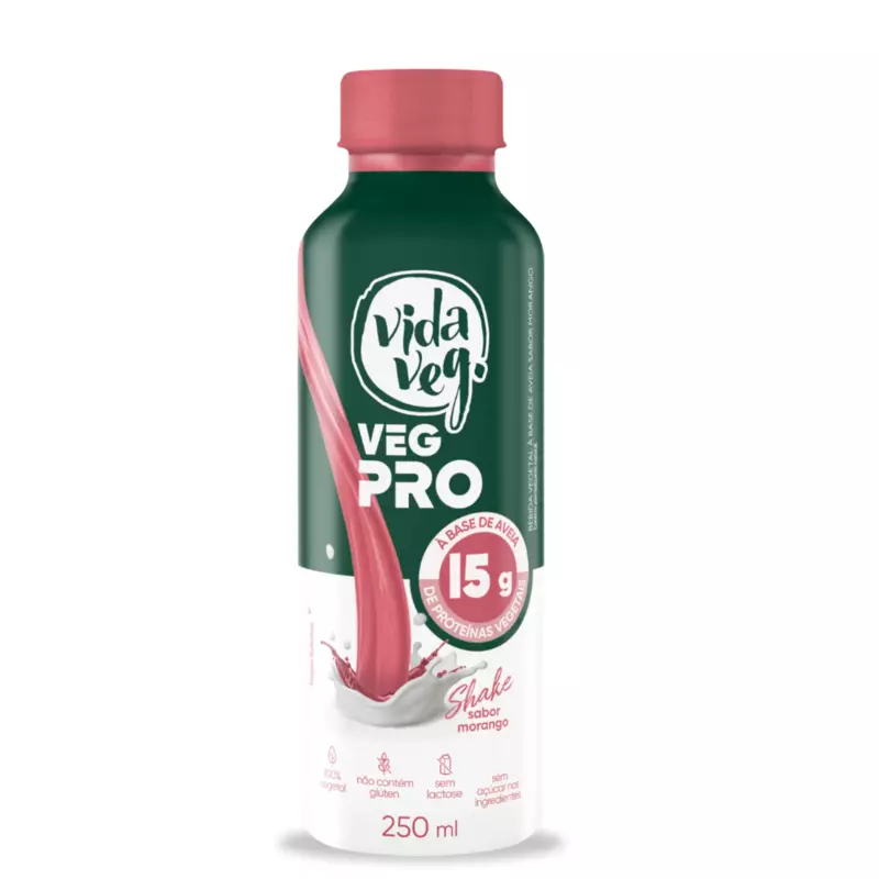 Shake Proteico VEGPRO Morango