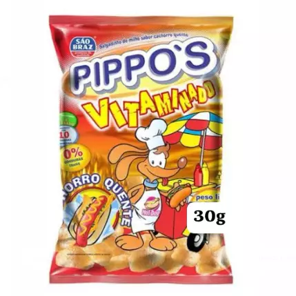 Pippos de 30g cachorro quente 🌭😋