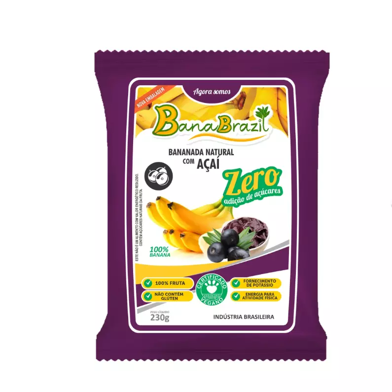 1639 - Banana Brasil com Açaí