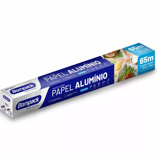PAPEL ALUMINIO 45X65MT