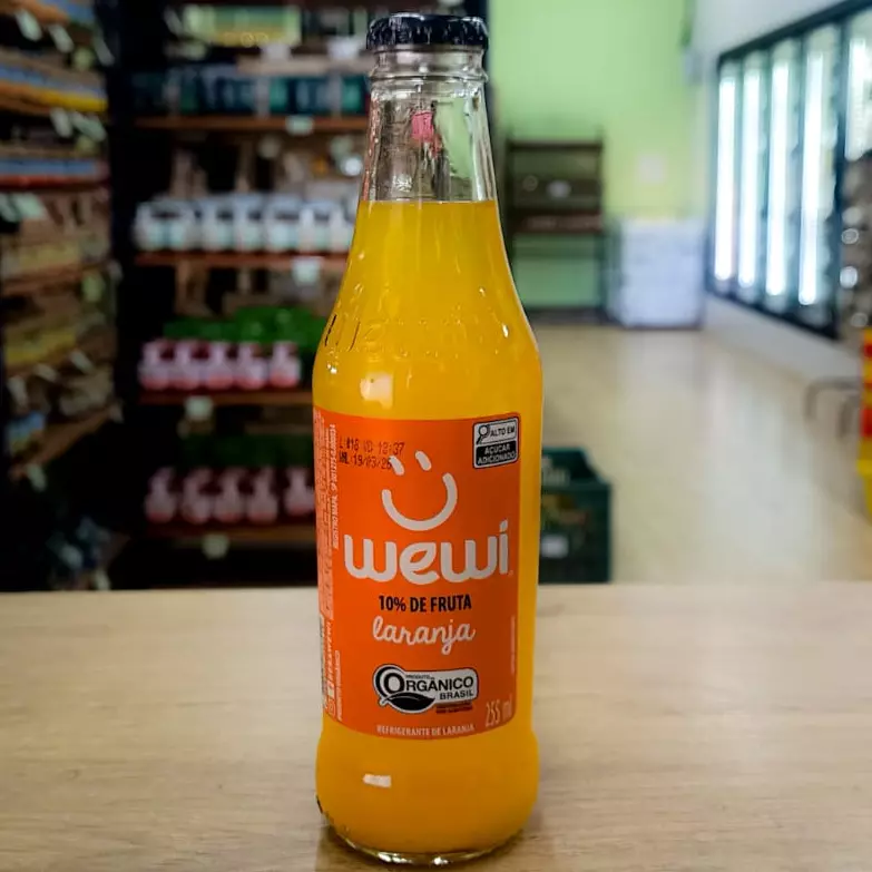 REFRIGERANTE LARANJA ORG.GARRAFA