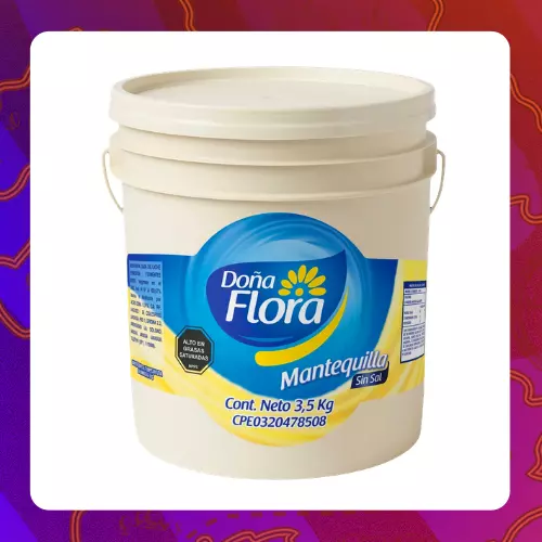 Unidad Doña Flora Mantequilla 3.5kg