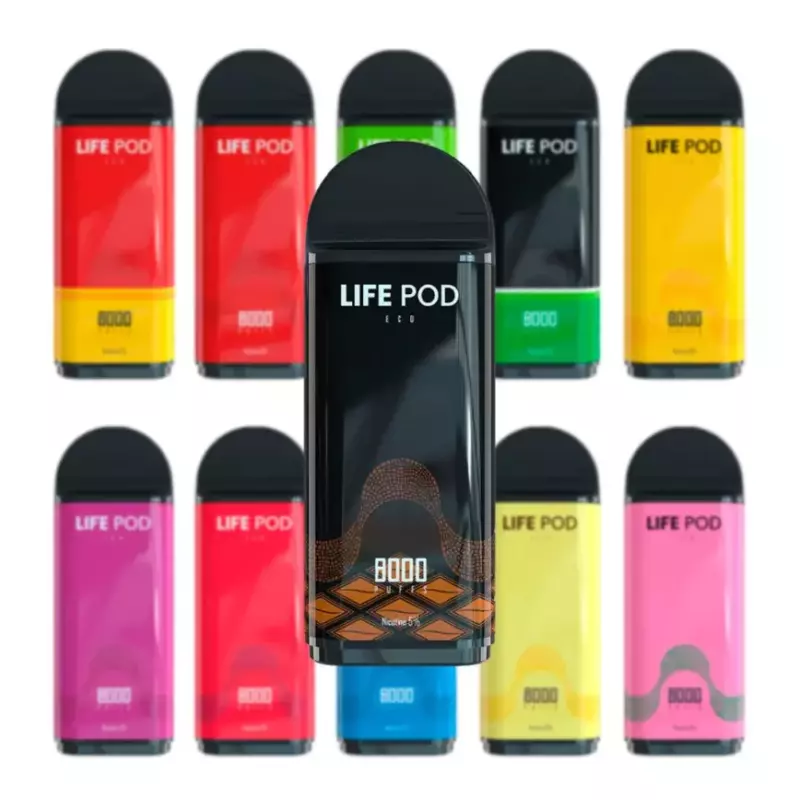 Refil Life Pod 8.000 puffs