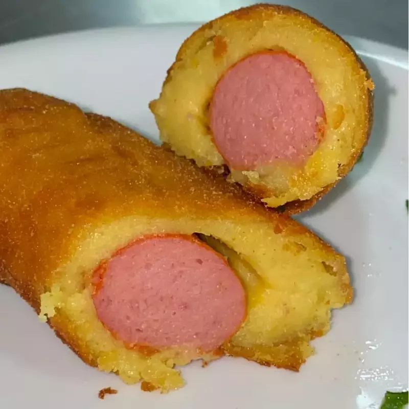 Enroladinho de salsicha