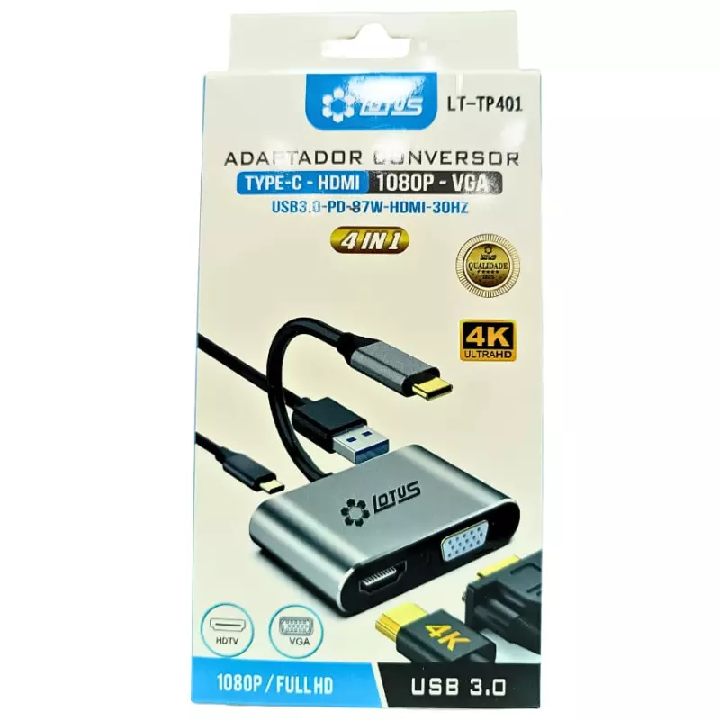 ADAPT/CONVERSOR TIPOC LOTUS LT-TP401