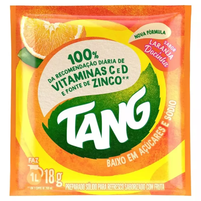 Suco em Pó Tang Laranja docinha18g