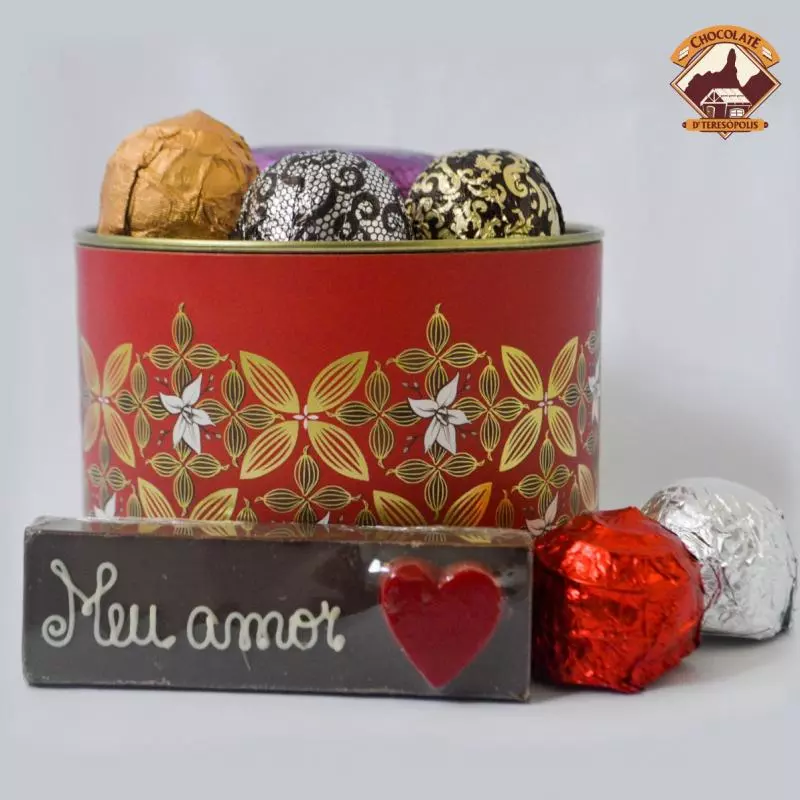 Lata Porta-Treco *chocolates não inclusos