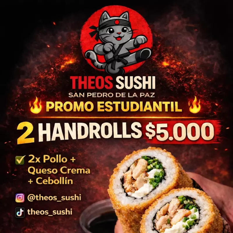 Promo 2x POLLO, QUESO CREMA, CEBOLLI