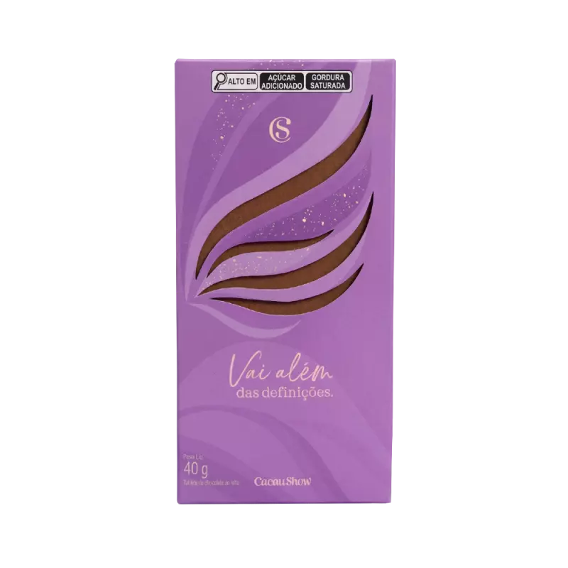 Tablete Mulheres de Chocolate 40g