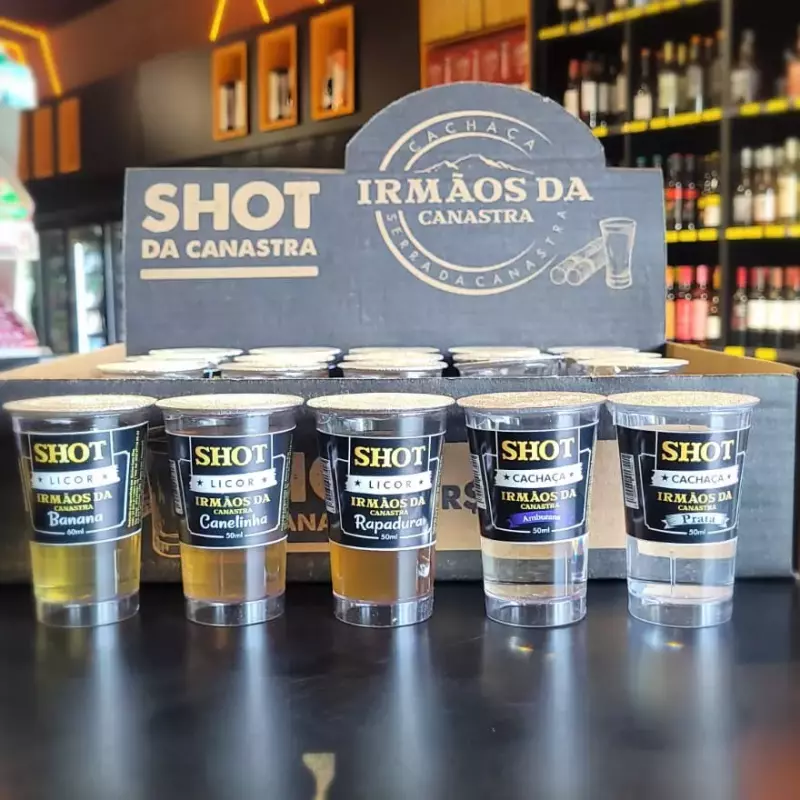 SHOT DE CACHAÇA DA CANASTRA