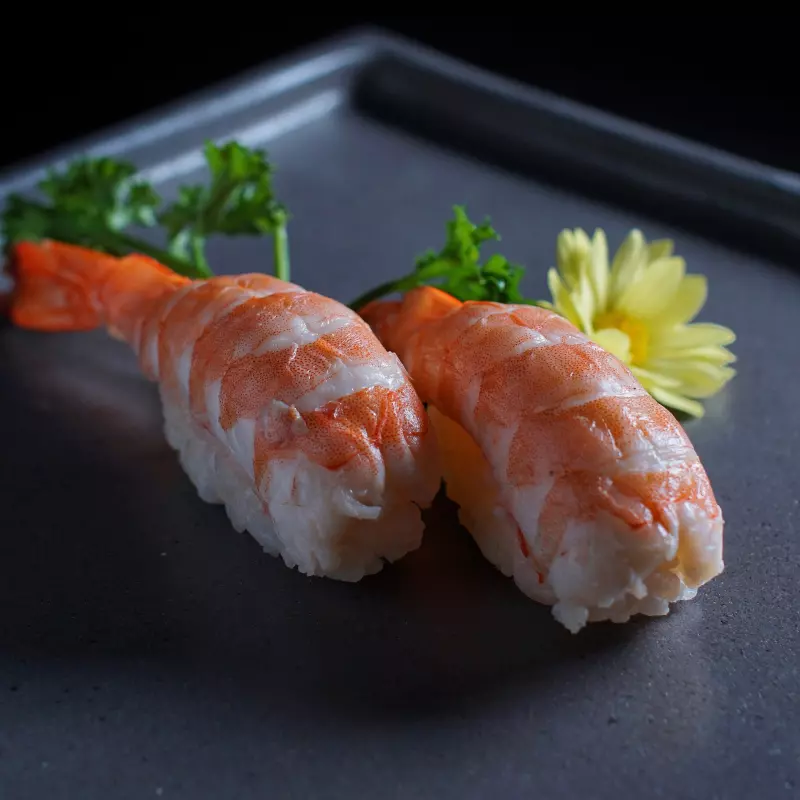 Sushi de Camarão.