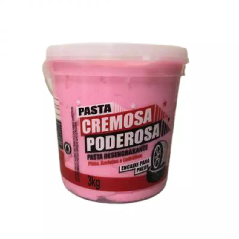 Pasta Rosa Poderosa Desengraxante
