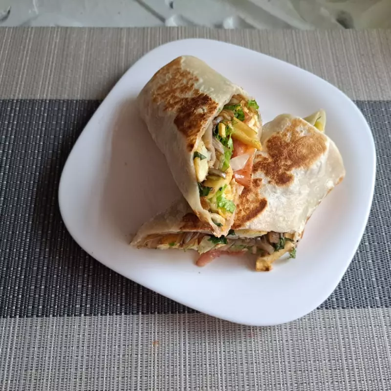 Burrito con Cordon Blue