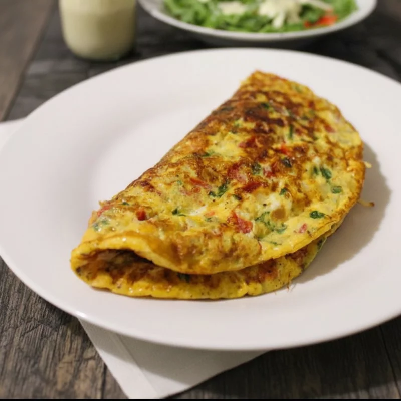 Omelete com Queijo