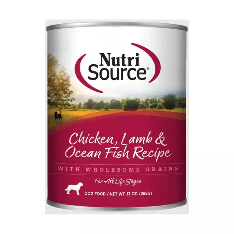 NutriSource pollo, cordero y pescado