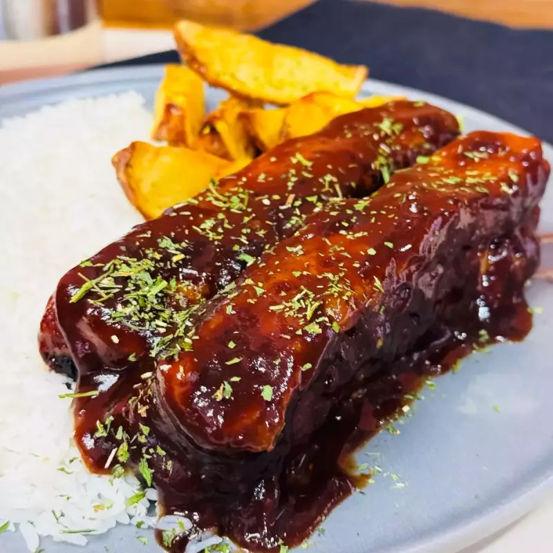 Costelinha com Barbecue