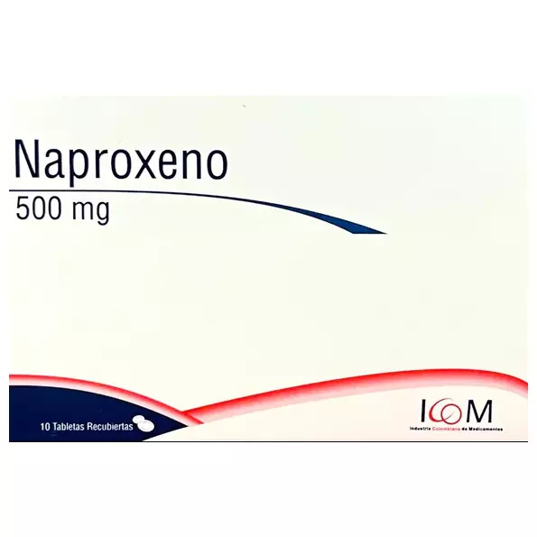 NAPROXENO 250MG 10 CAPSULAS