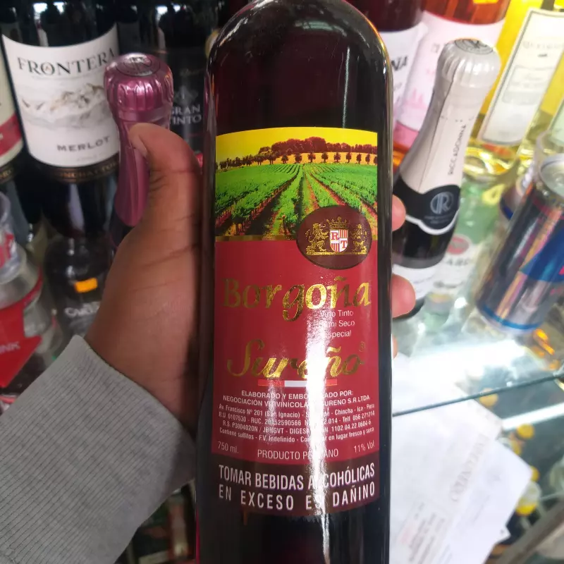 VINO SUREÑO BORGOÑA SEMI SECO