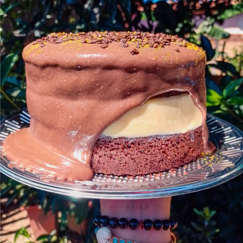 Naked Cake dois amores