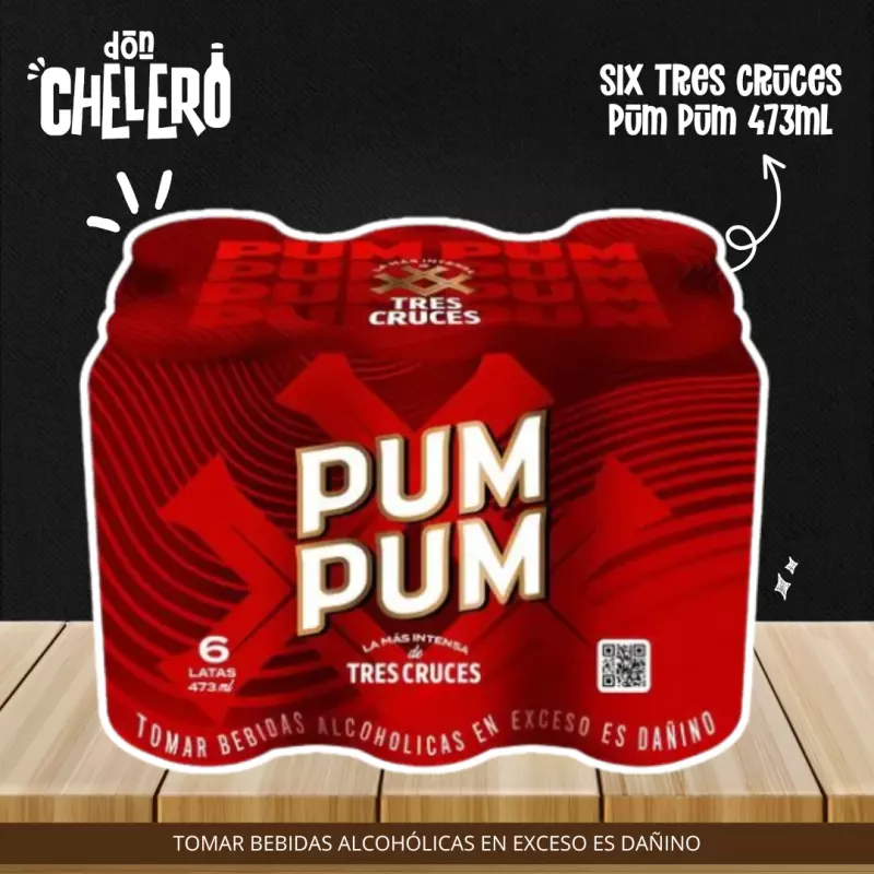 SIX PUM PUM x 473 ML LATAZA