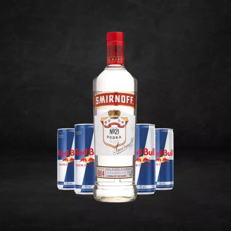 Combo: Vodka Smirnoff 998ml
