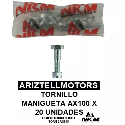 TORNILLO MANIGUETA AX100