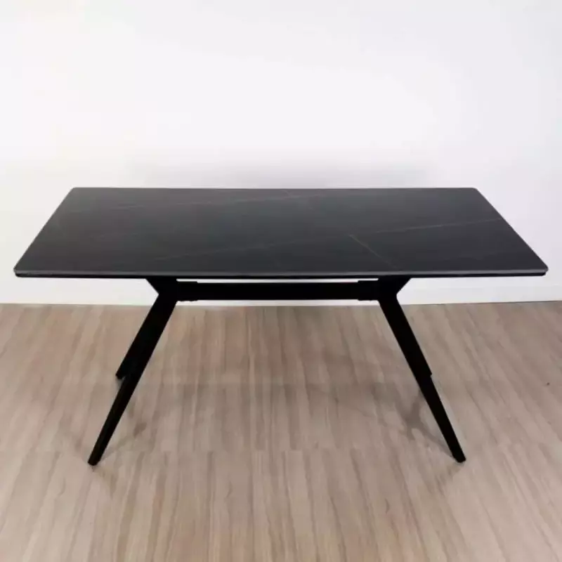 Mesa Oslo Neolith 160x90cm Negra