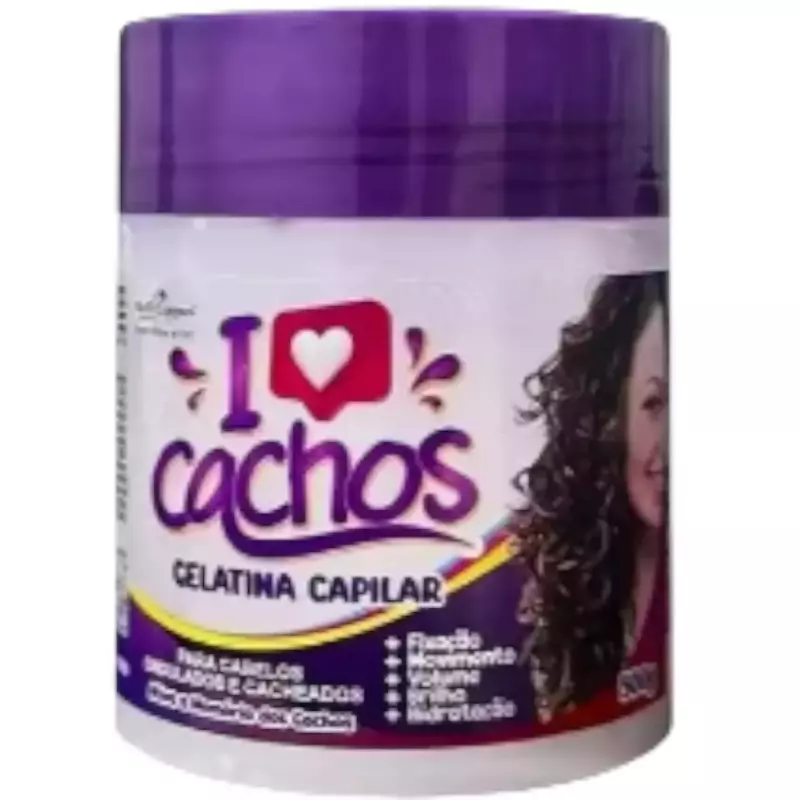 Gelatina Capilar I Love Cachos 500g