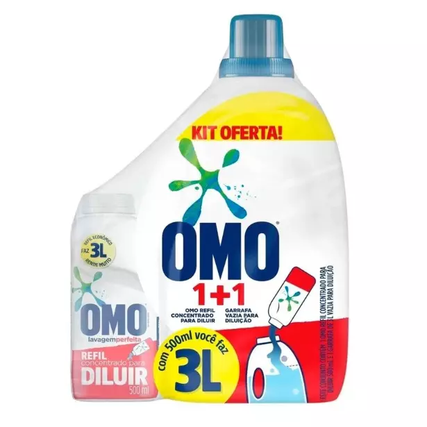 OMO 500ML + RECIP 3L (1022)