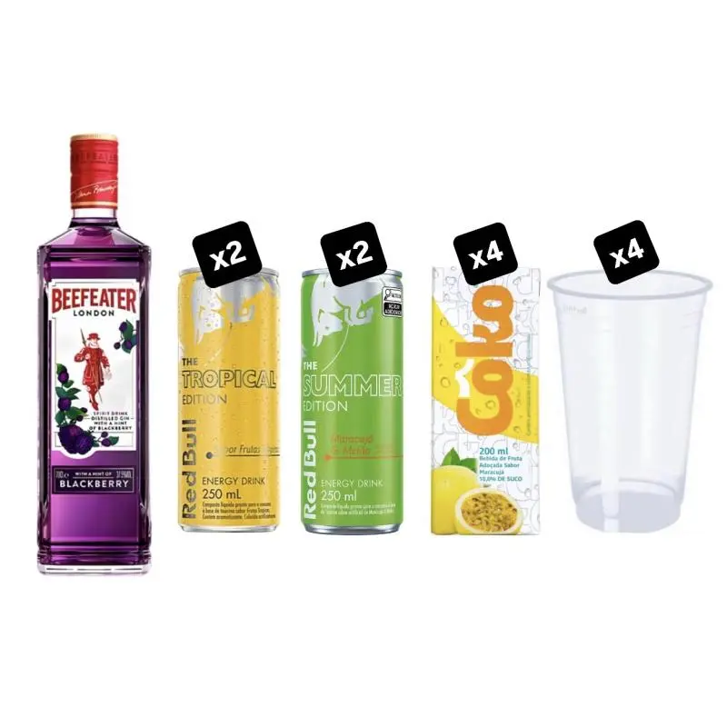 Combo Beefeater Blackberry