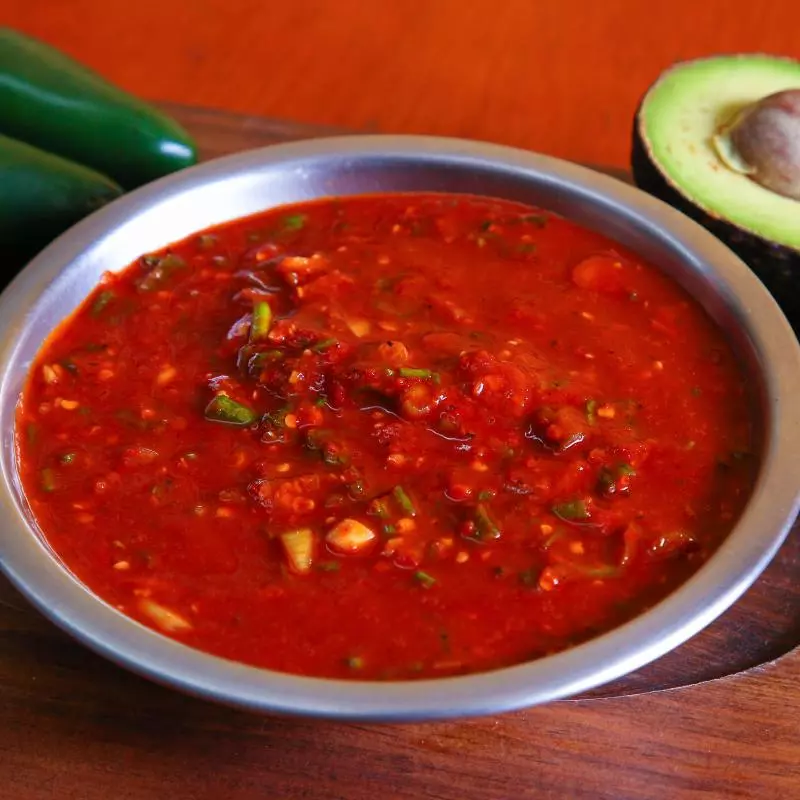 Salsa Chile de Arbol 1/2 lt.