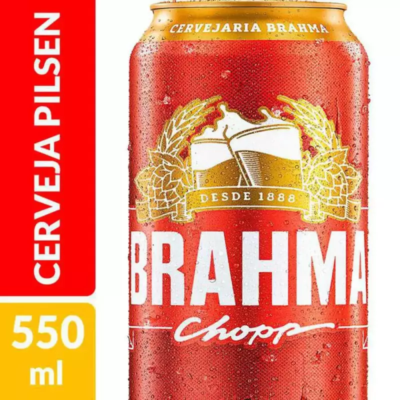 Cerveja Brahma latao