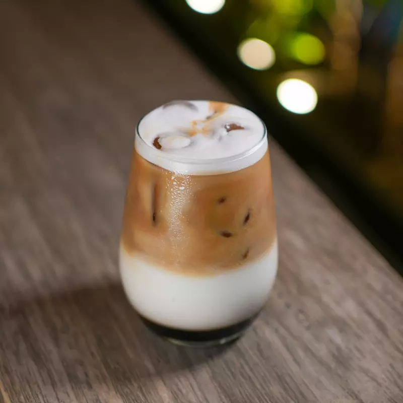 Latte Frío Con Vainilla