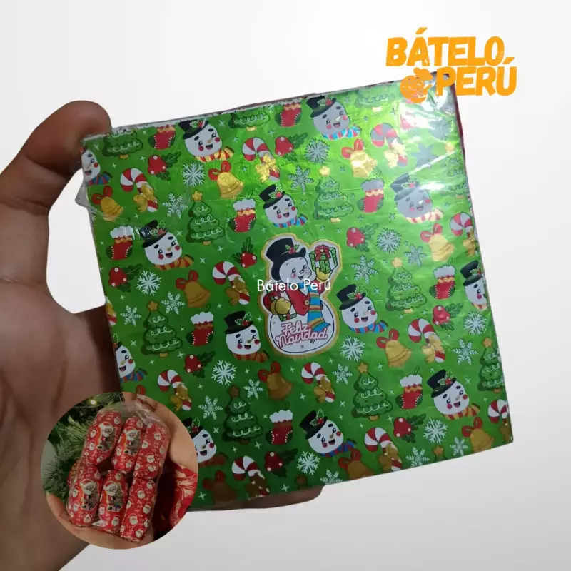 ENVLT. METALICA NAVIDAD X50
