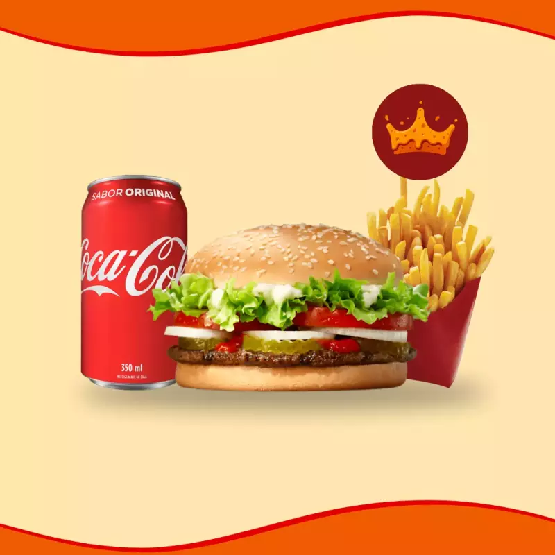 X Clássico + Batata + 1 lata