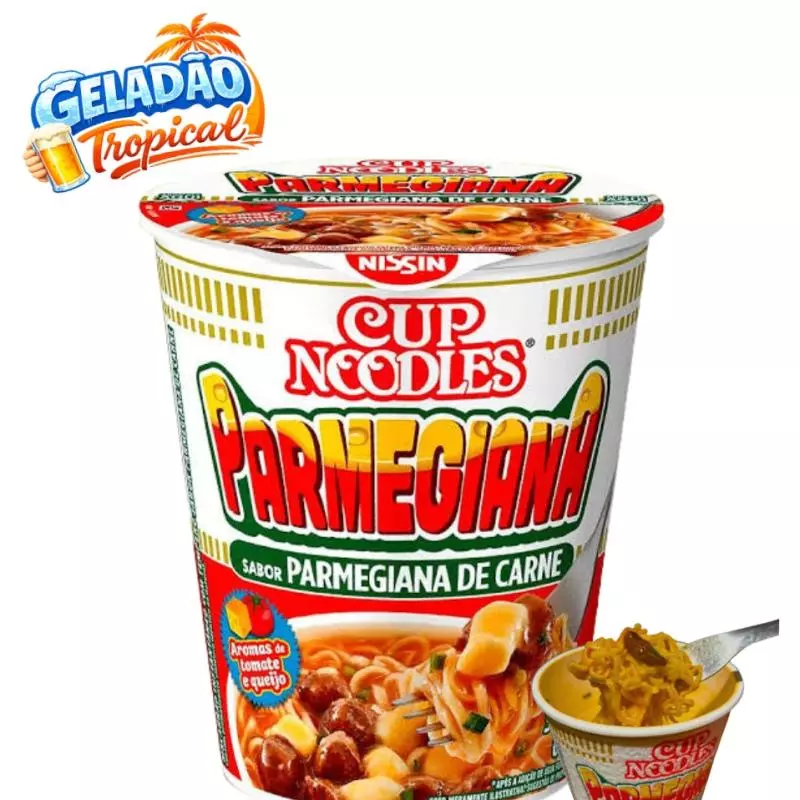 Cup Noodles Parmegiana 🥩🍜