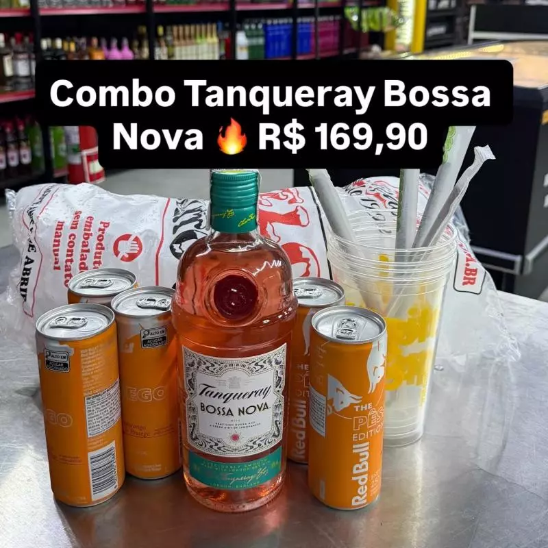 COMBO TANQUERAY BOSSA NOVA C/ 5 RED