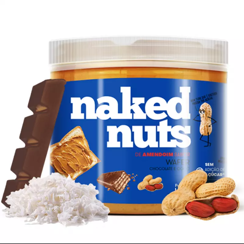 AMENDOIM SABOR WAFER DE CHOCOLATE (450G)