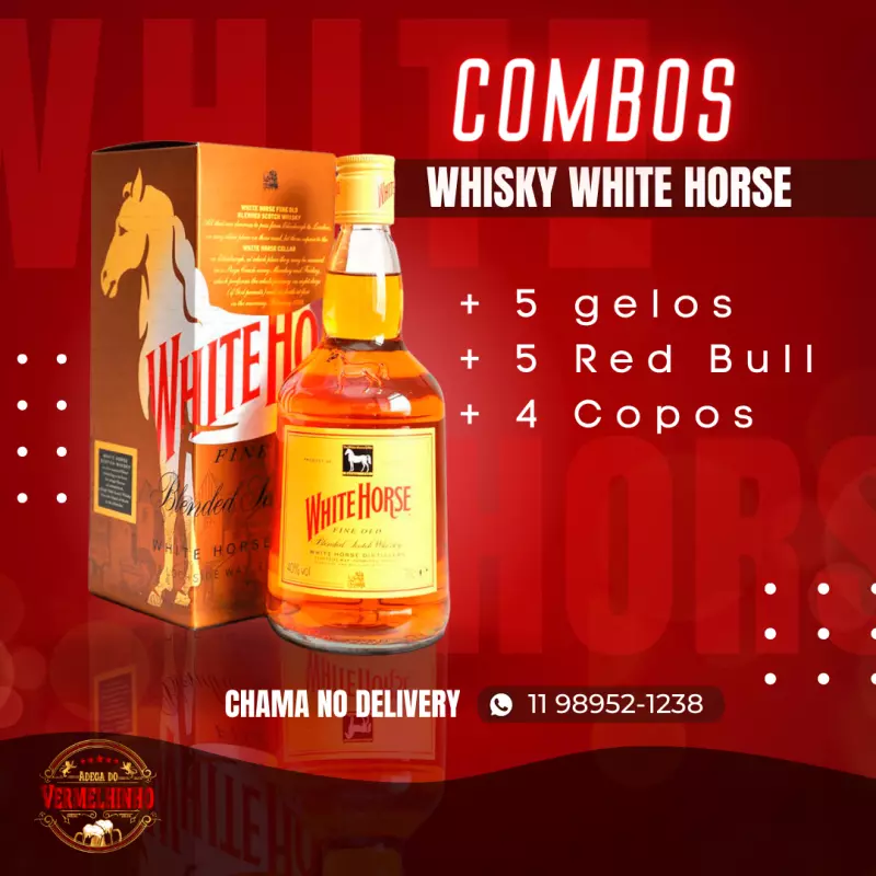 Combo Cavalo C/ RedBull e 5+