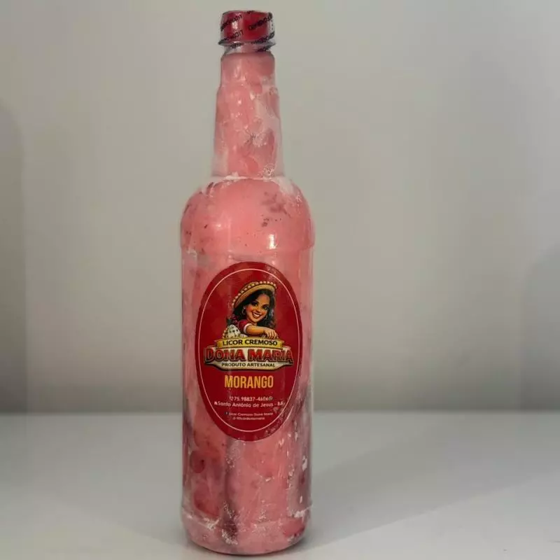 Licor Cremoso de Morango